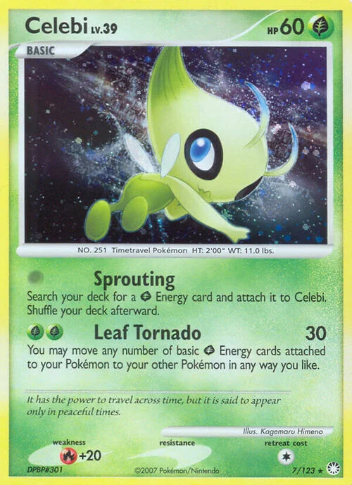 Celebi Lv.39 — Mysterious Treasures