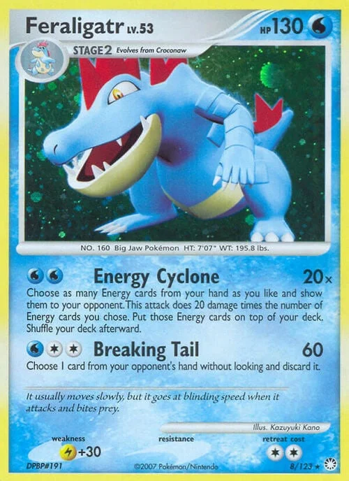 Feraligatr Lv.53 — Mysterious Treasures