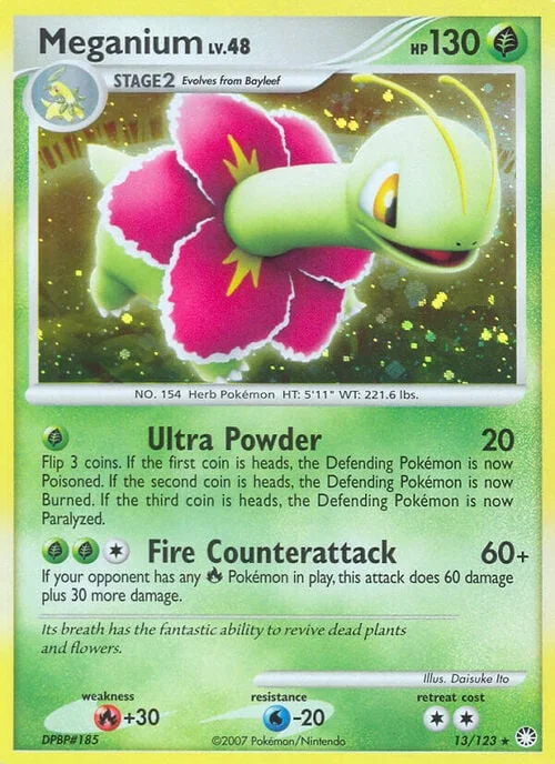 Meganium Lv.48 — Mysterious Treasures