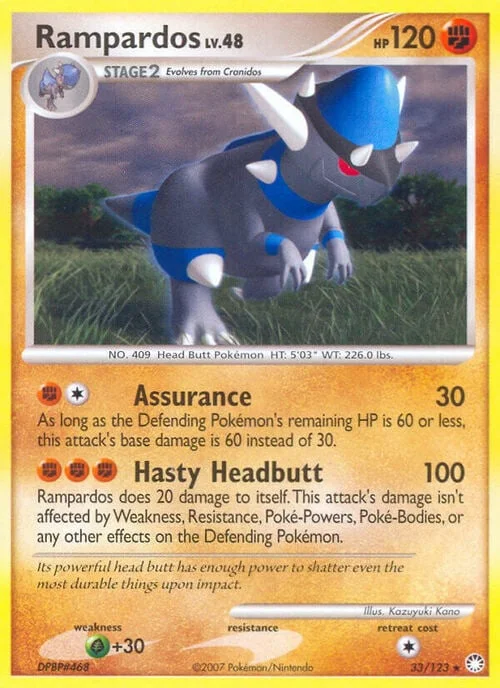 Rampardos Lv.48 — Mysterious Treasures