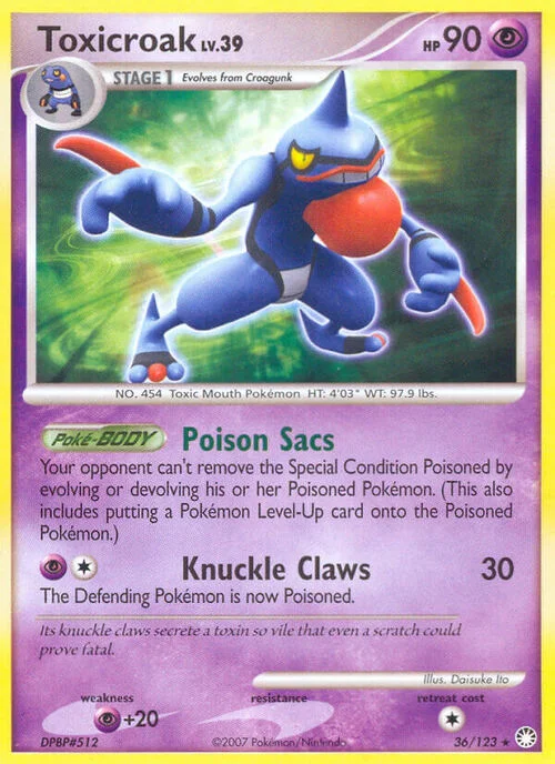 Toxicroak Lv.39 — Mysterious Treasures