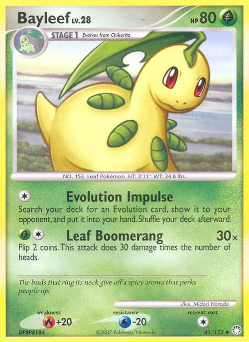 Bayleef Lv.28 — Mysterious Treasures