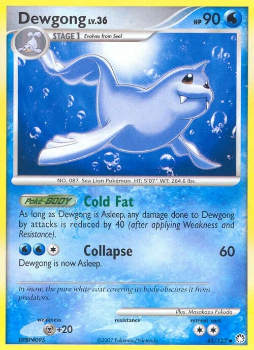 Dewgong Lv.36 — Mysterious Treasures