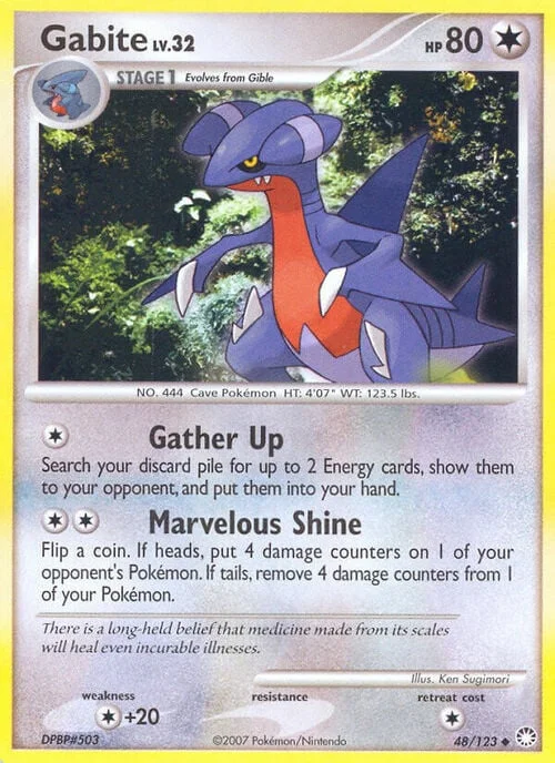Gabite Lv.32 — Mysterious Treasures