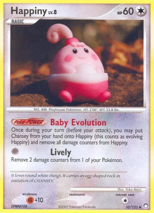 Happiny Lv.8 — Mysterious Treasures