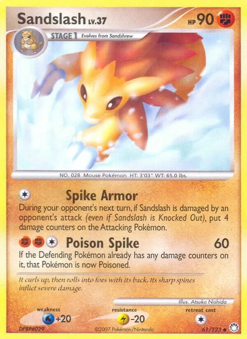 Sandslash Lv.37 — Mysterious Treasures