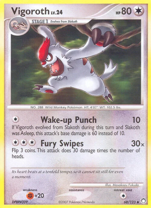 Vigoroth Lv.24 — Mysterious Treasures