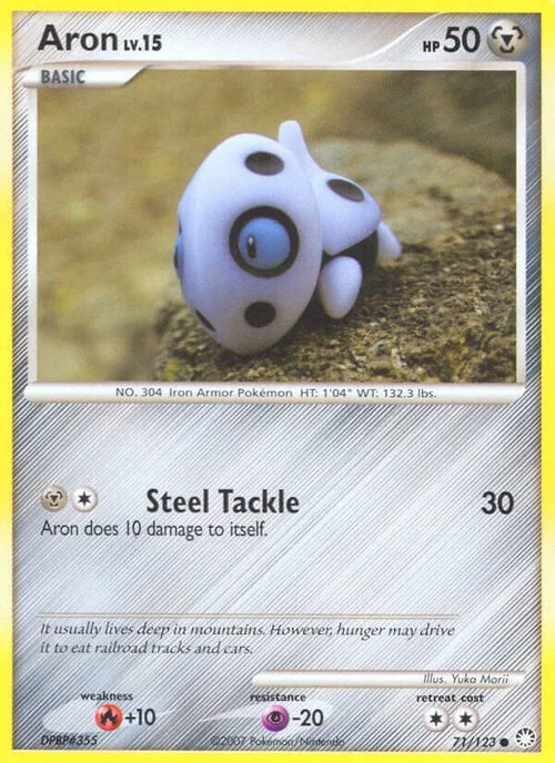 Aron Lv.15 — Mysterious Treasures