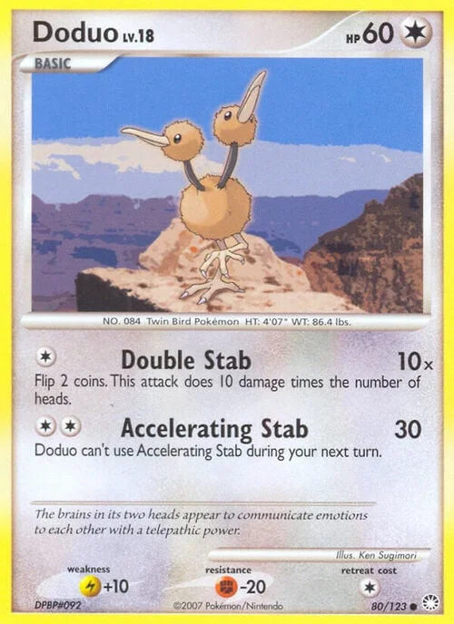 Doduo Lv.18 — Mysterious Treasures