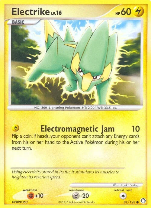 Electrike Lv.16 — Mysterious Treasures