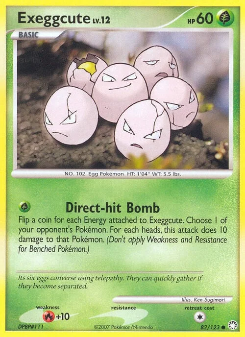 Exeggcute Lv.12 — Mysterious Treasures