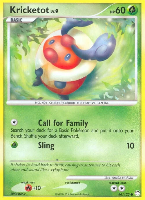 Kricketot Lv.9 — Mysterious Treasures