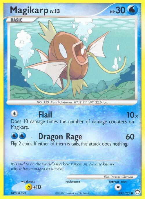 Magikarp Lv.13 — Mysterious Treasures