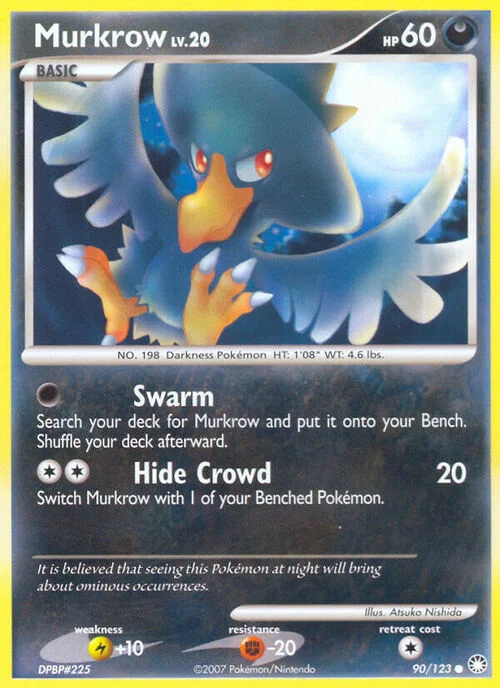 Murkrow Lv.20 — Mysterious Treasures