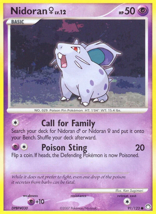 Nidoran Lv.12 — Mysterious Treasures