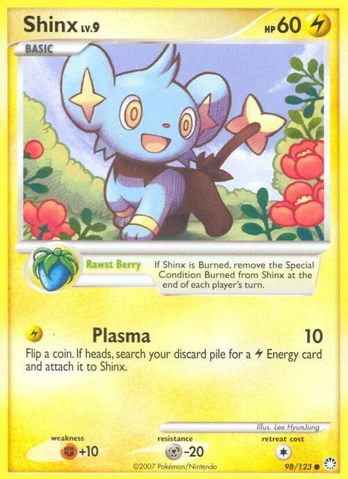 Shinx Lv.9 — Mysterious Treasures