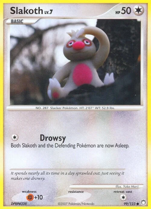 Slakoth Lv.7 — Mysterious Treasures