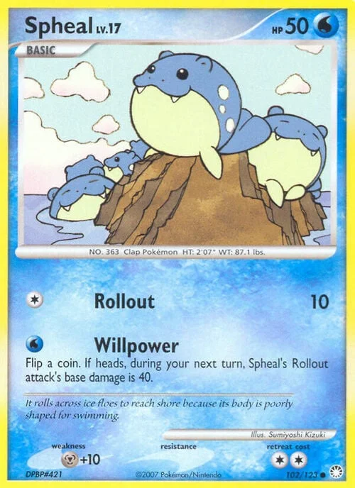 Spheal Lv.17 — Mysterious Treasures