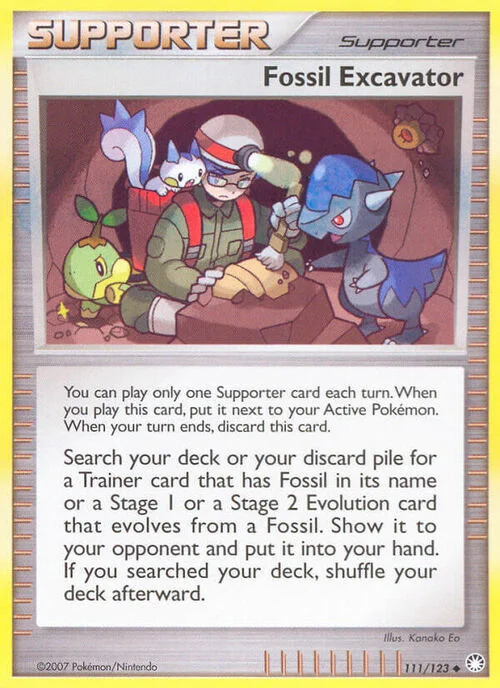Fossil Excavator — Mysterious Treasures