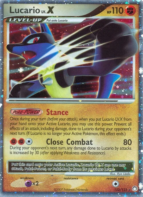 Lucario LV.X — Mysterious Treasures