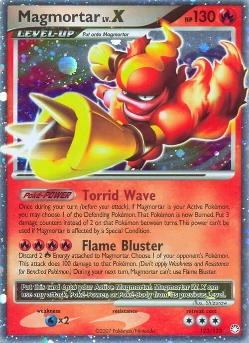 Magmortar LV.X — Mysterious Treasures