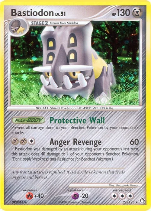 Bastiodon — Theme Deck & Blisters Exclusives