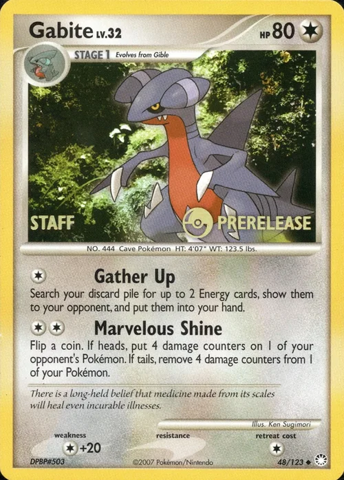 Gabite — Prerelease Promos