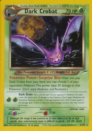 Dark Crobat — Neo Destiny
