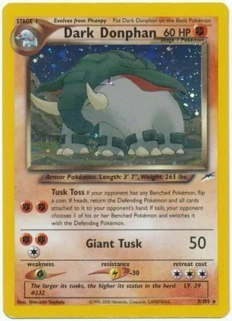 Dark Donphan — Neo Destiny