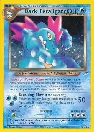 Dark Feraligatr — Neo Destiny