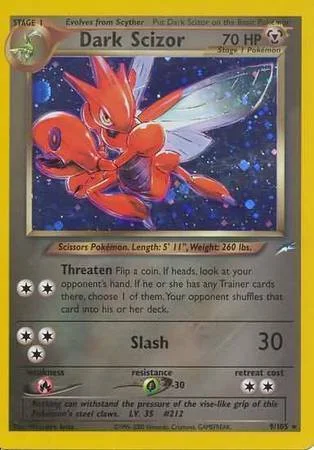 Dark Scizor — Neo Destiny