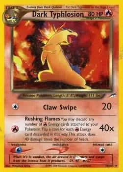 Dark Typhlosion — Neo Destiny