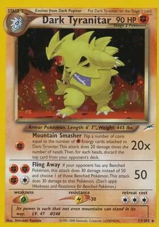 Dark Tyranitar — Neo Destiny