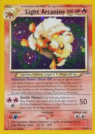 Light Arcanine — Neo Destiny