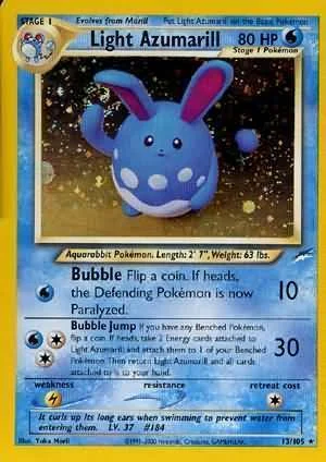 Light Azumarill — Neo Destiny