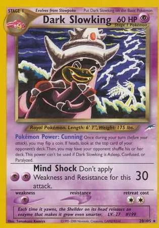 Dark Slowking — Neo Destiny