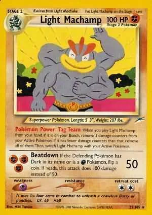 Light Machamp — Neo Destiny