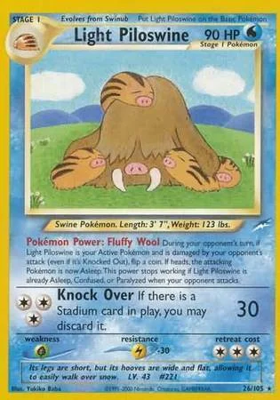 Light Piloswine — Neo Destiny