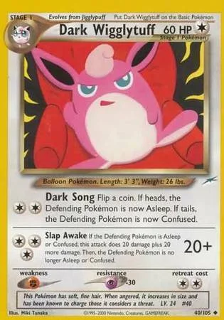 Dark Wigglytuff — Neo Destiny