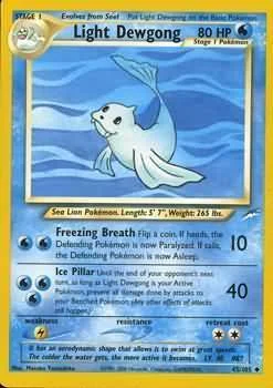 Light Dewgong — Neo Destiny