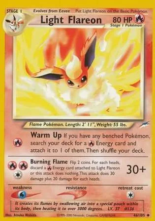 Light Flareon — Neo Destiny