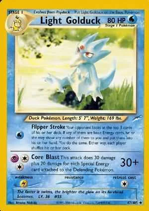 Light Golduck — Neo Destiny