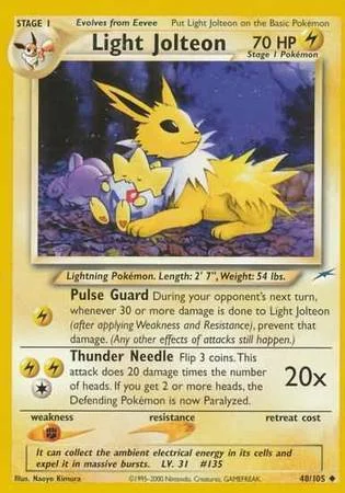 Light Jolteon — Neo Destiny