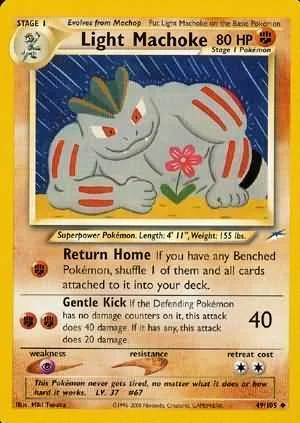 Light Machoke — Neo Destiny