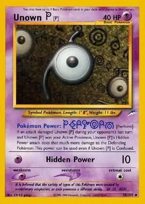 Unown [P] — Neo Destiny