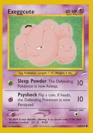 Exeggcute — Neo Destiny
