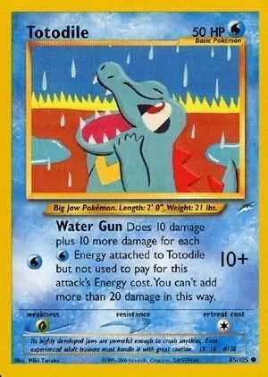 Totodile — Neo Destiny