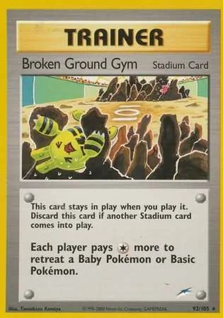 Broken Ground Gym — Neo Destiny