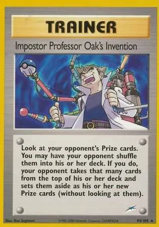 Impostor Professor Oak's Invention — Neo Destiny