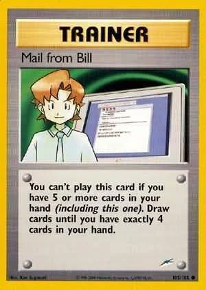 Mail from Bill — Neo Destiny